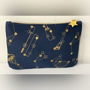 Ipsy November 2016 Rock Starlet blue and gold astrology glam bag